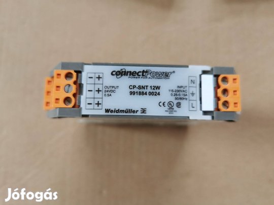 Weidmüller ipari sinreszerelhető 24V-os tápegység dobozos új