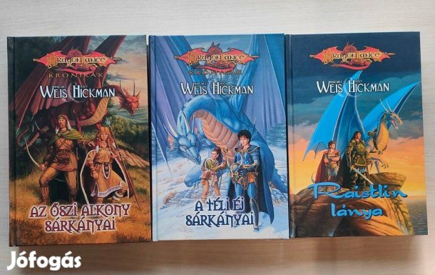Weis & Hickman - Dragonlance krónikák (3db), egyben