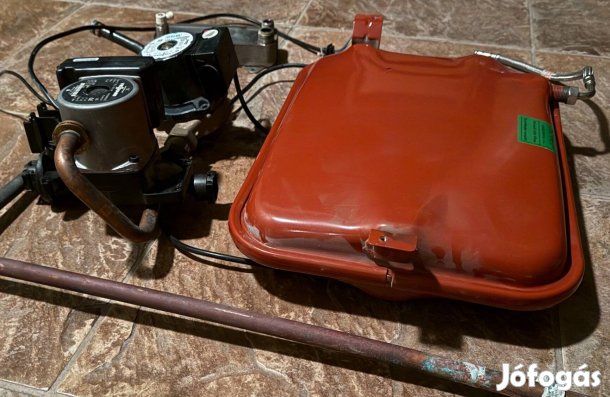 Weissmann kazán - hőcserélő, tágulási tartály, szivattyú