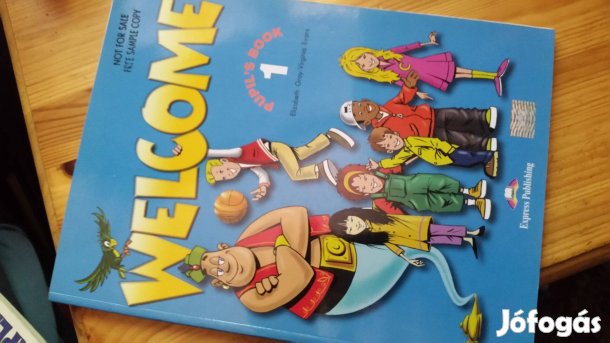 Welcome 1 Pupil's book, workbook + ajándék