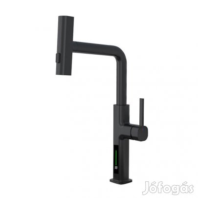 Welland FH-3138E mosogató csaptelep - többfunkciós fej - vízhőfok kij