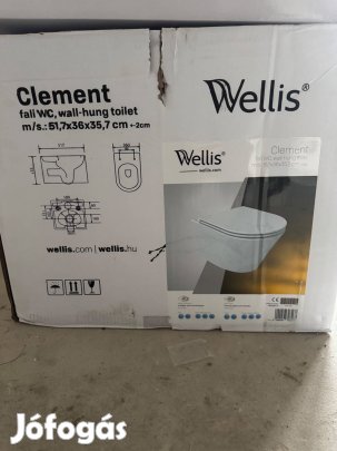 Wellis fali wc + ülőke