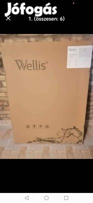 Wellis zuhanytálca 120x90x4 cm