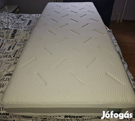 Wellpur habszivacs matrac 90x200 újszerű!