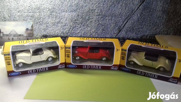 Welly Old Timer sorozat - Citroen Traction Avant 1939