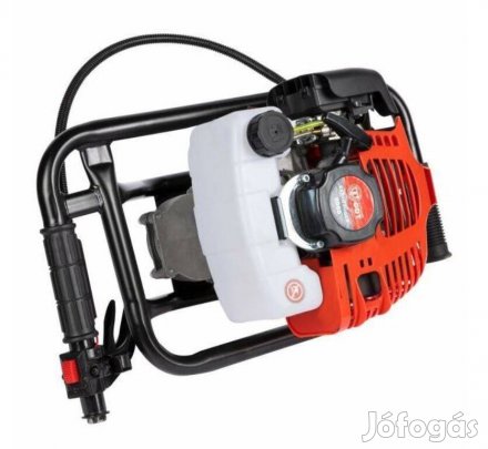 Welnek Tools benzines talajfúró földfúró lyukfúró 6,3LE + 1db csiga