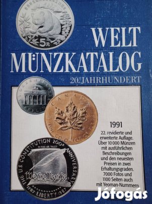 Weltmünzkatalog - 20. Jahrhundert - katalógus érmegyűjtőknek