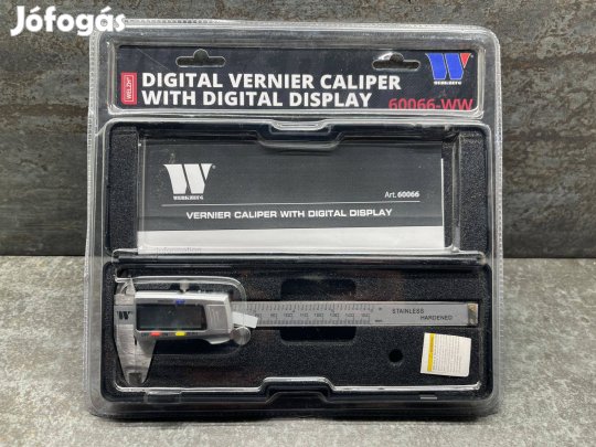 Welzh Digitális Tolómérő Mélységmérővel 150mm 0.01mm