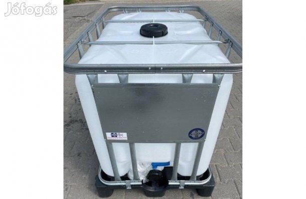 Werit MX-640 literes, élelmiszeres, műanyag raklapos, IBC tartály