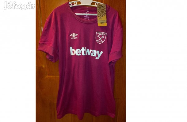 West Ham eredeti bordó Umbro póló (38)