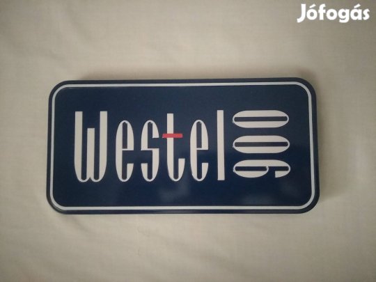 Westel 900 GSM retro alumínium díszdoboz fémdoboz Vodafone Pannon One