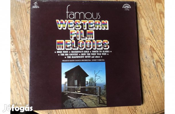 Western film zene Bajkál-tó lemez,vynil 2500 Ft