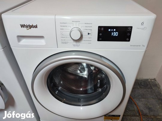 Whirlpool 7 kg-os elöltöltős mosógép
