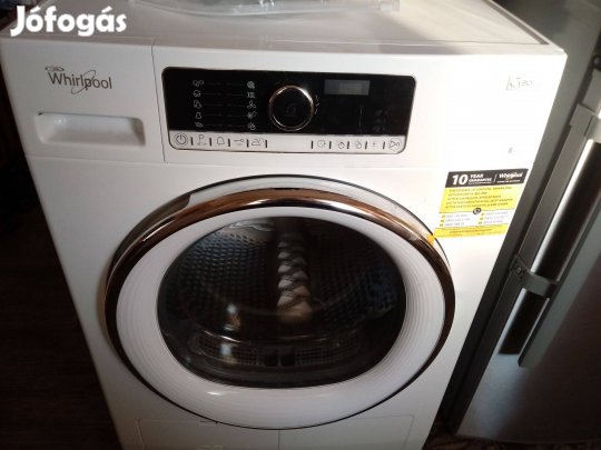 Whirlpool 8kg hőszivattyús szárítógép karcmentes újszerű állapot