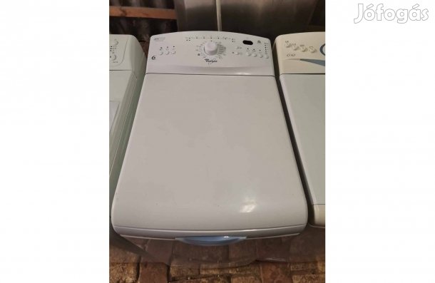 Whirlpool Tdlr 55110 Típusú felültöltős mosógép 1000 centrifugával