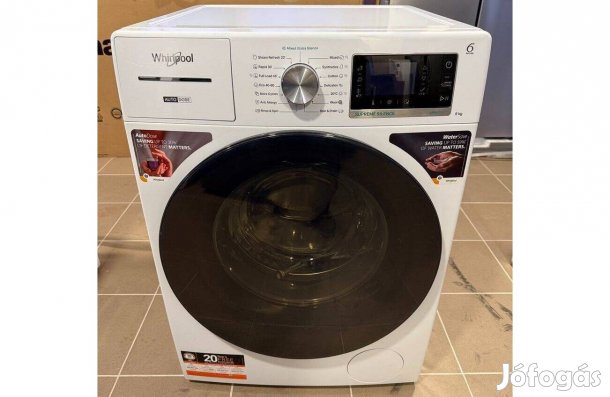 Whirlpool W8W946WB EE Directdrive Gőzmosógép,9kg,(295e.helyett)