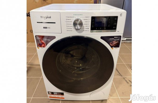 Whirlpool W8W946WB EE Directdrive Gőzmosógép,9kg,(295e.helyett)