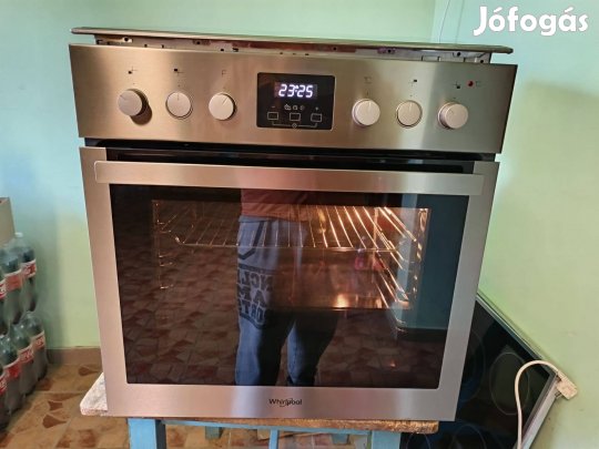 Whirlpool beépíthető sütő szett,kerámia főzőlappal