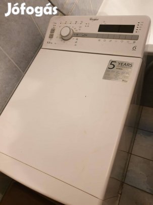 Whirlpool felültöltős mosógép 5.5 kg