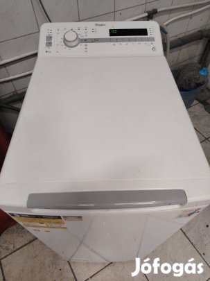 Whirlpool felültöltős mosógép akár egy év garanciával 