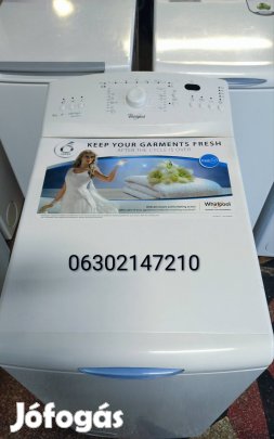 Whirlpool felültöltős mosógép garanciával eladó.