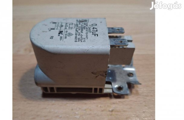 Whirlpool mosógép zavarszűrő kondenzátor KPL3524 0,47 uF