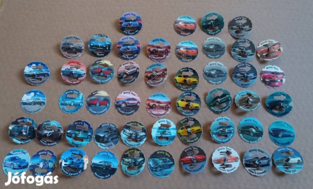 Whirly sportautó Taso autós pörgető Beyblade szerű pörgettyű Tazo