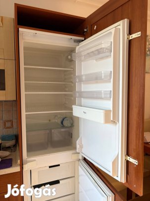 Whirpool beépített hűtőszekrény fagyasztóval