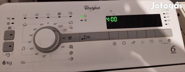 Whirpool felültöltős mosógép 1000 1/min centrifuga