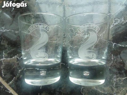 Whiskys pohár, Baileys' pohár 2db