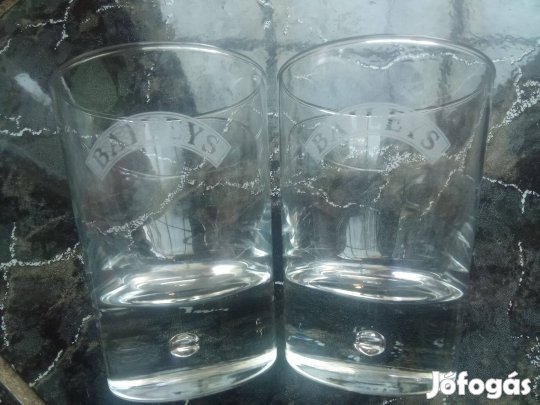 Whiskys pohár, Baileys' pohár 2db