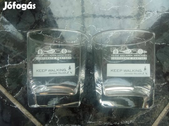 Whiskys pohár, Johnnie Walker pohár 2db