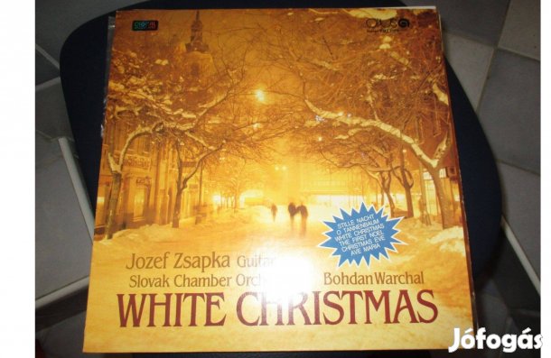 White Christmas bakelit hanglemez eladó