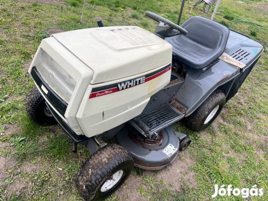 White ET13 fűnyiró traktor eladó