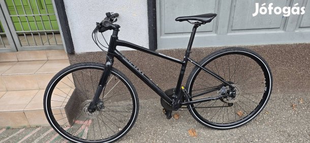 White Sc Lite Fitness Bike   S es váz 28"kerékméret 