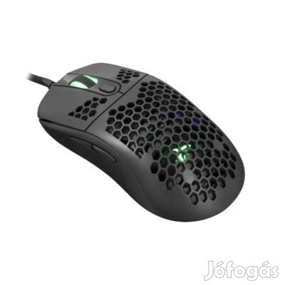 White Shark GM-5007B GALAHAD gamer egér,fekete, 6400 dpi