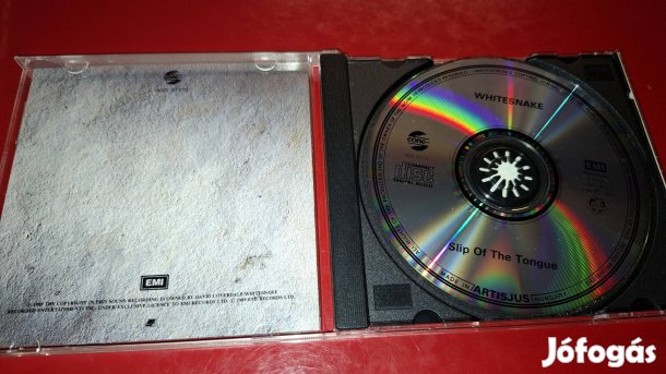 Whitesnake Slip of.. Cd 1989 Magyar kiadás