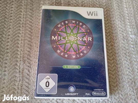 Who Wants to be Millionare eredeti Nintendo Wii játék
