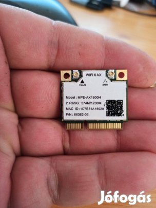 Wi-Fi 6 MT7921 kétsávos WiFi 6 Bluetooth 5.2 kártya