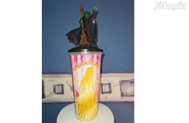 Wicked 2 Elphaba eredeti mozis pohár topper figurával