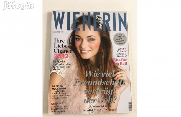 Wienerin német nyelvű magazin, újság - lapszám: 2012.01