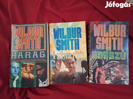 Wilbur Smith : Harag / A bosszú / A sólyom röpte / Calipa