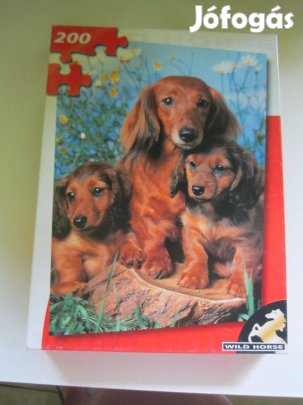Wild Horse 200 db-os kutyás puzzle