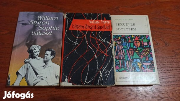 Wiliam Styron könyvcsomag / 4 db könyv