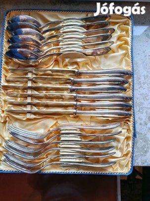 Wilkens német ezüstözött evőeszköz készlet - 6 személyes