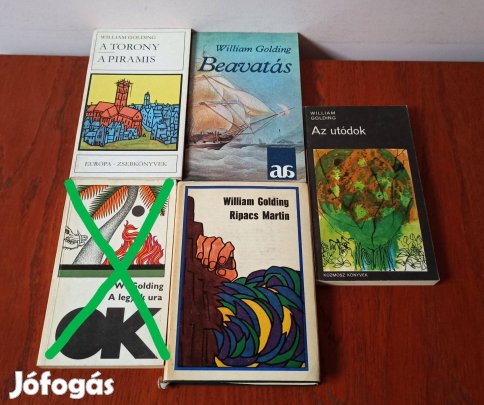 William Golding könyvcsomag / 4 db könyv