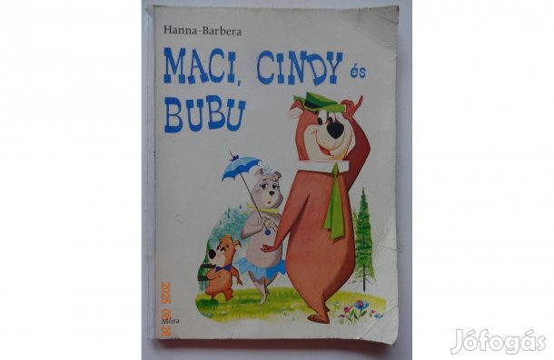 William Hanna - Joseph Barbera: MACI, Cindy és Bubu - régi mesekönyv