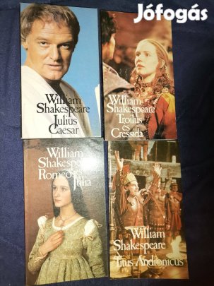 William Shakespeare könyvei