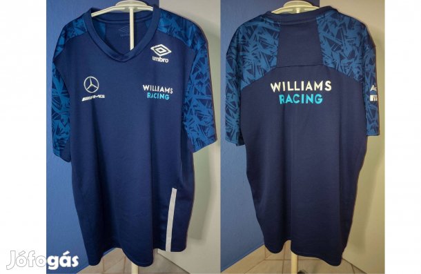 Williams Racing eredeti kék Umbro póló (L-es)