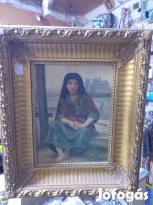 Williams ,Bohémia, olaj festménye